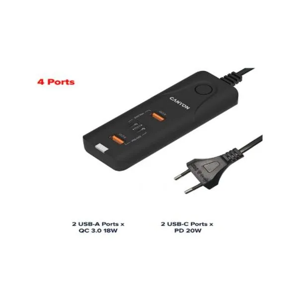 CANYON Adapter strujni CNE-CHA10B
