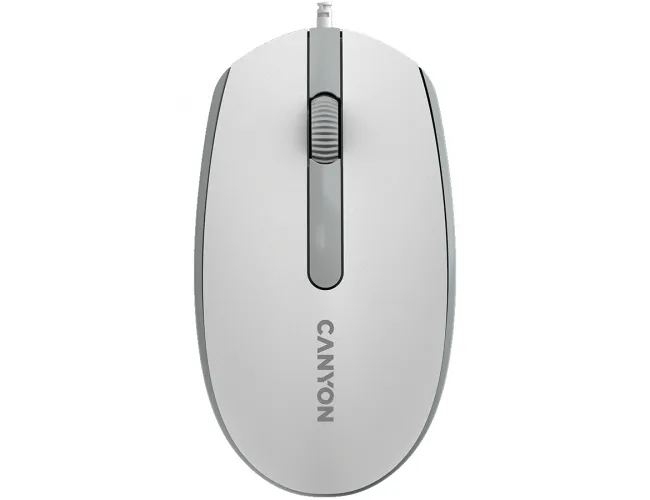 Canyon CNE-CMS10WG 1000dpi optički miš belo sivi