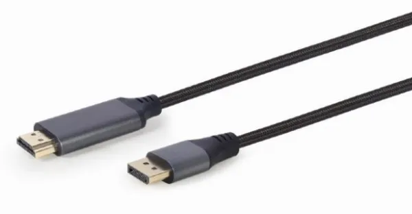 CC-DP-HDMI-4K-6 Gembird DisplayPort na HDMI interface kabl4K at 60 Hz Premium Series 1.8m