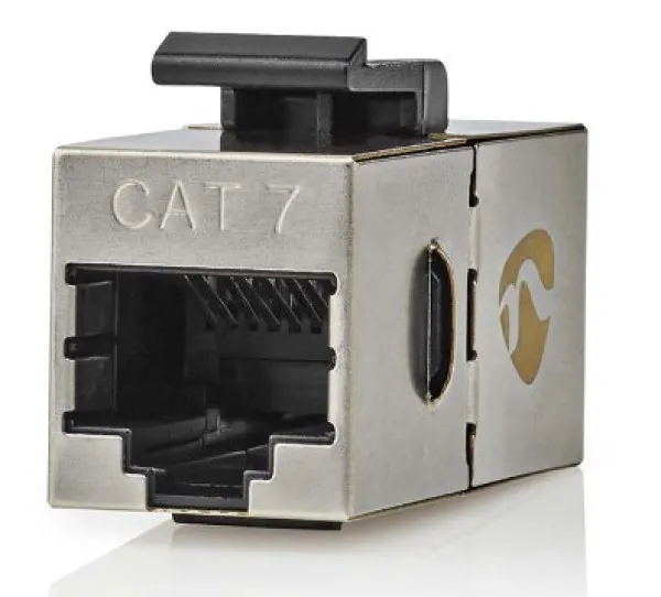 CCGB89015ME CAT6a / CAT7 Shielded RJ45 Female Straight Metal 1KOM