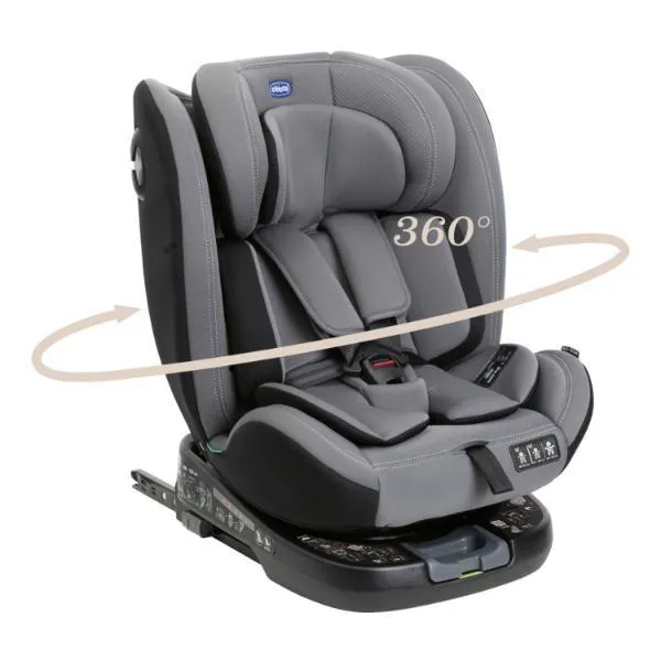 CHICCO A-S UNICO EVO I-SIZE (40-150CM) GREY BLACK