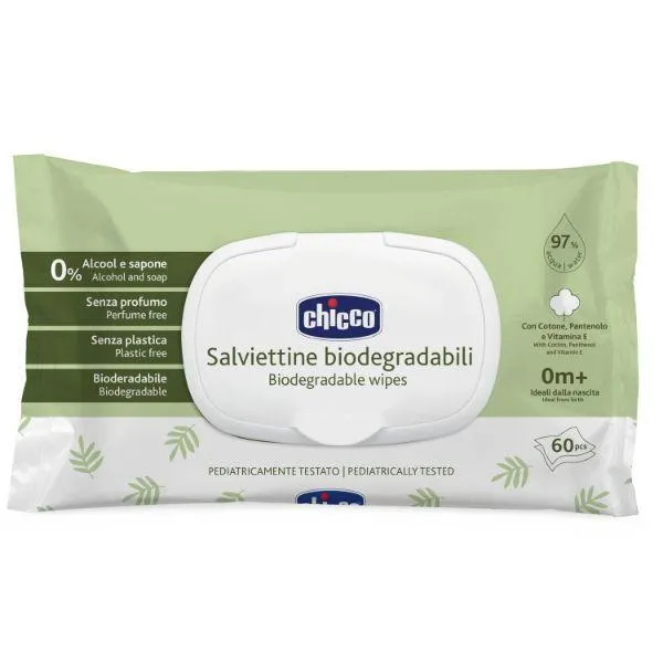 CHICCO BIORAZGRADIVE VLAŽ.MAR. 60KOM SA POKLOPCEM