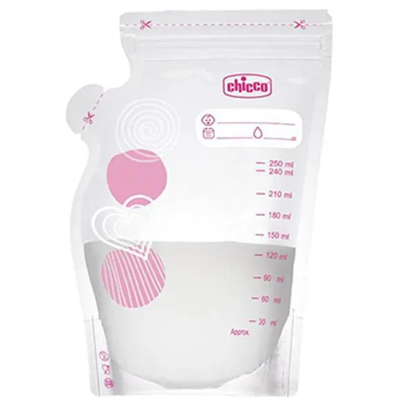 CHICCO KESICE ZA SKLADIŠTENJE MLEKA 250ML30KOM