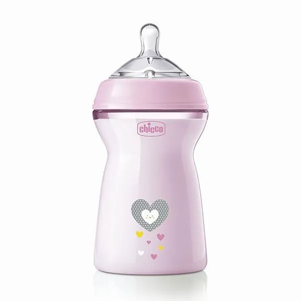 CHICCO NF PLASTIČNA FLAŠICA330MLSILIKON6M+DEV.