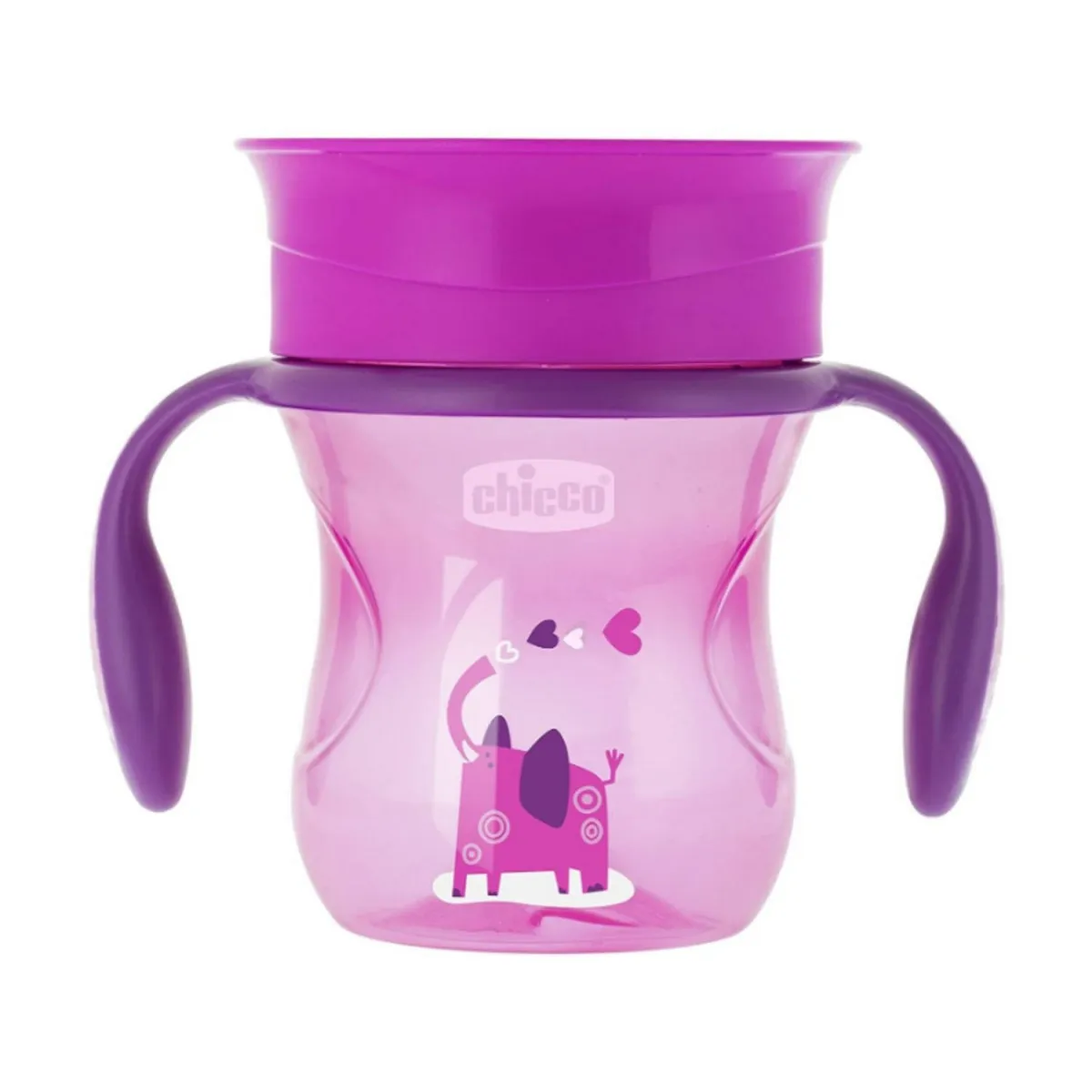 CHICCO NO SPILL ČAŠA PERFECT 360 STEPENI12+ROZE