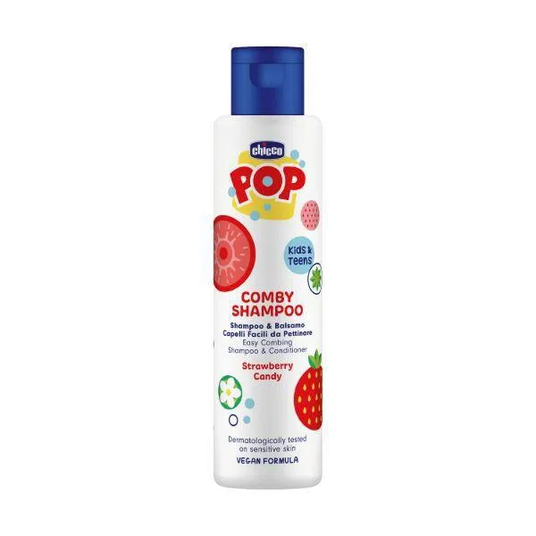 CHICCO POP JAGODA 2U1 ŠAMP&REGENERATOR 250ML