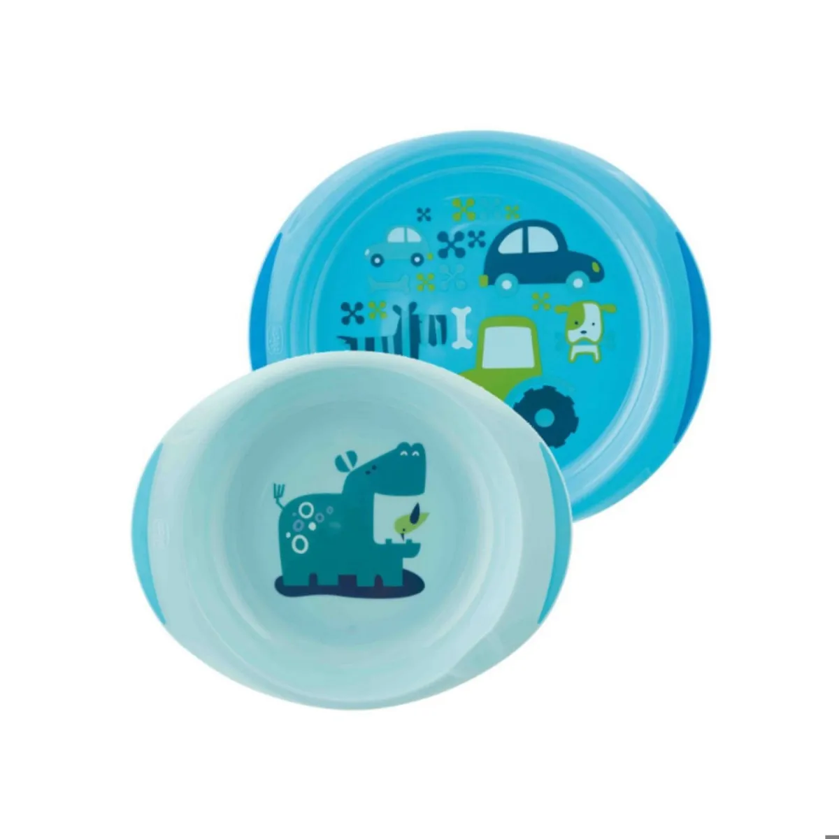 CHICCO SET TANJIRA PLAVI