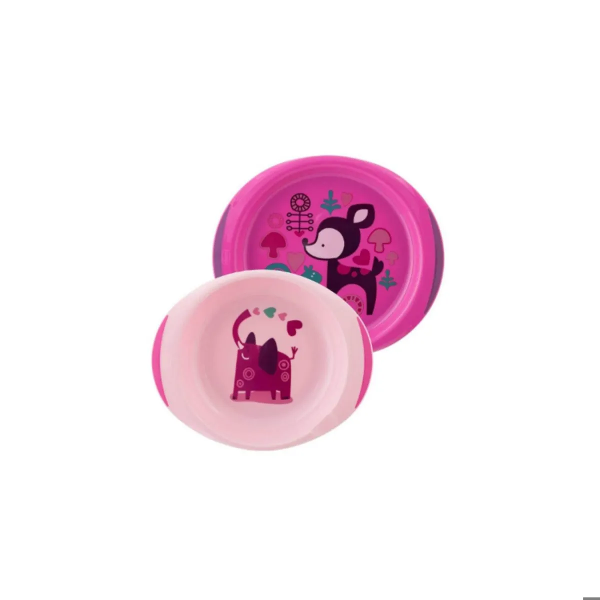 CHICCO SET TANJIRA ROZE