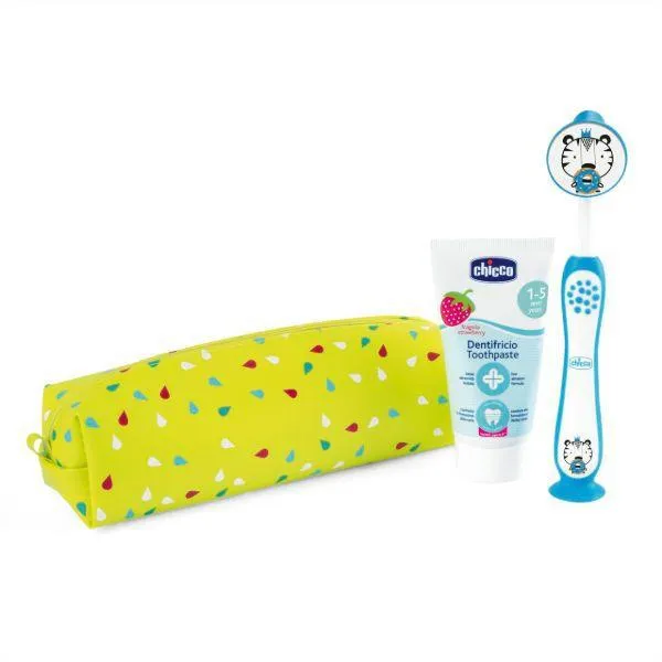 CHICCO SET ZA PRANJE ZUBA 36M+TIGER