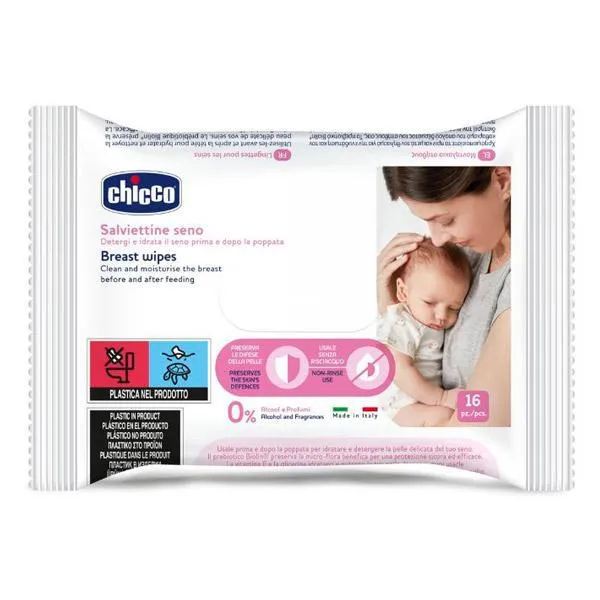 CHICCO VLAŽNE MARAMICE ZA GRUDI16KOM