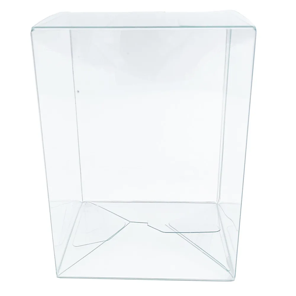 Clear 4'' Pop Protector With Film On It With Soft Crease Line And Automatic Bot Lock