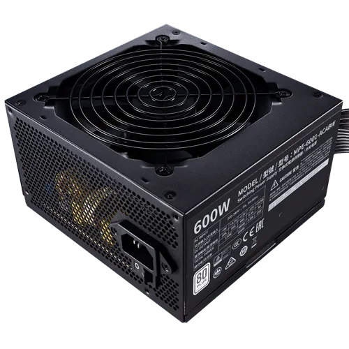 COOLER MASTER napajanje MWE 600 WHITE 230V V2 - MPE-6001-ACABW-EU  600W Standardno do 85% efikasnosti