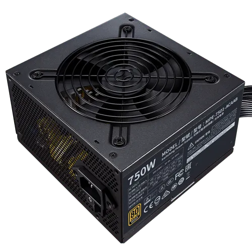 COOLER MASTER Napajanje MWE 750 BRONZE V2 - MPE-7501-ACAAB-EU  750W Standardno ATX (PS2)  do 85% efikasnosti
