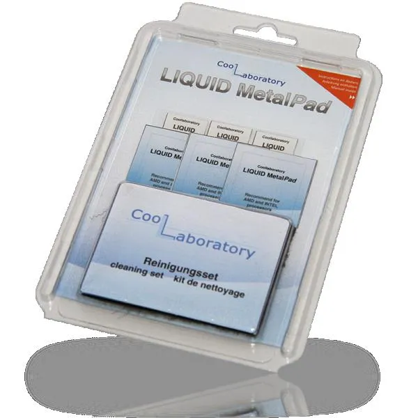 Coollaboratory Liquid MetalPad 3x CPU 3x GPU 1x set za ciscenje