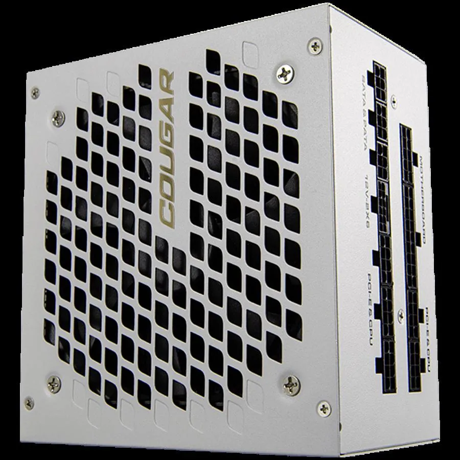 COUGAR GEXX2 1000 PSU80 plus Gold 1000W Fully Modular PCI-E 5.0 support Color - WHITE