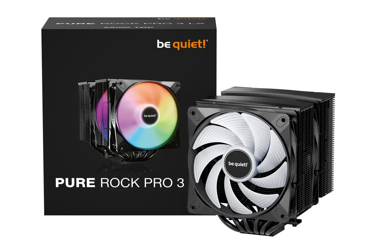 CPU Cooler Be quiet ARGB Pure Rock PRO 3 LX BK043 (AM4AM512001700)/TDP-250W