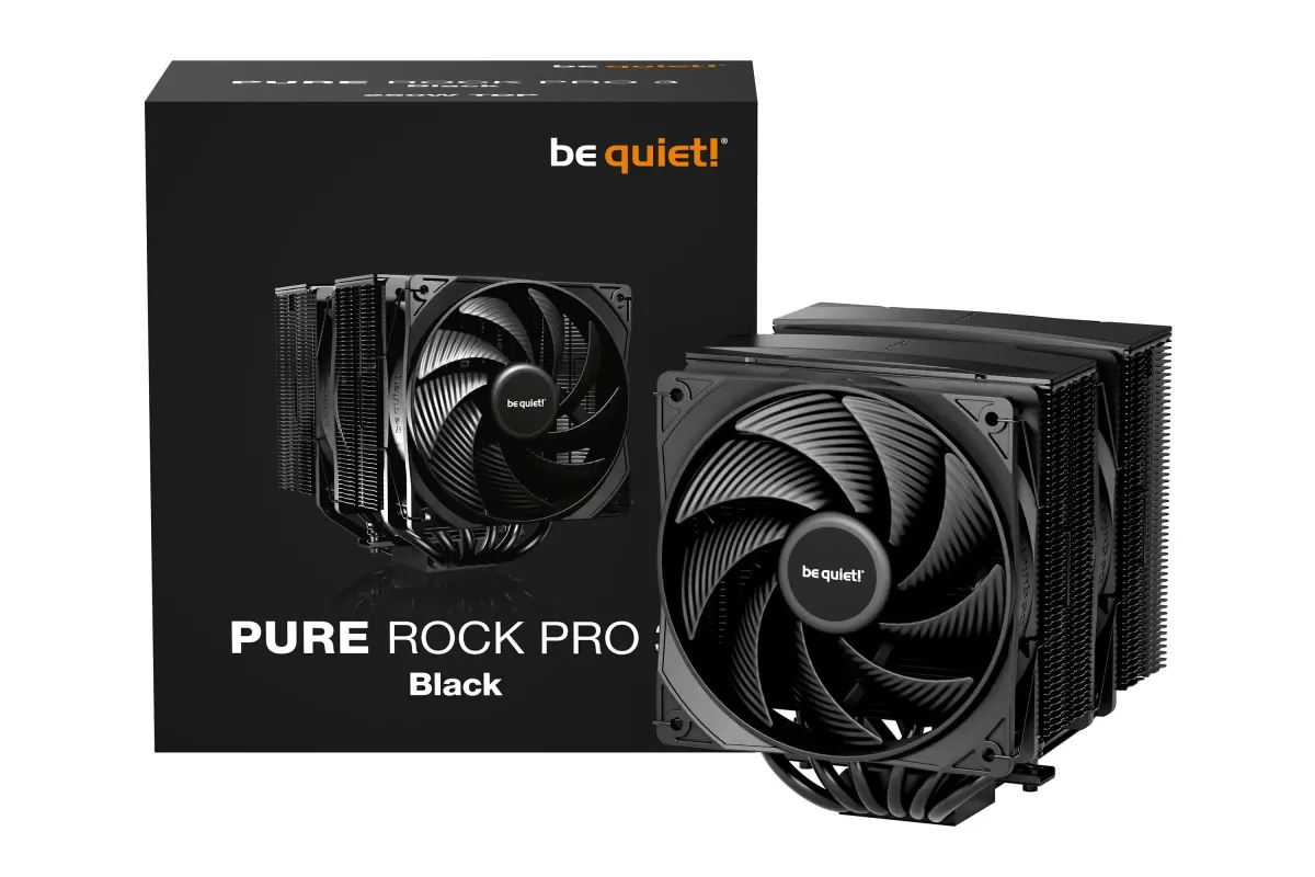 CPU Cooler Be quiet Pure Rock Pro 3 Black BK042 (AM4AM512001700)/TDP-250W