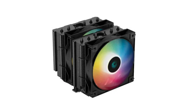CPU Hladnjak DeepCool AG620 BK AR crni 6 Heatpipes ARGB  R-AG620-BKAMMN-GJD
