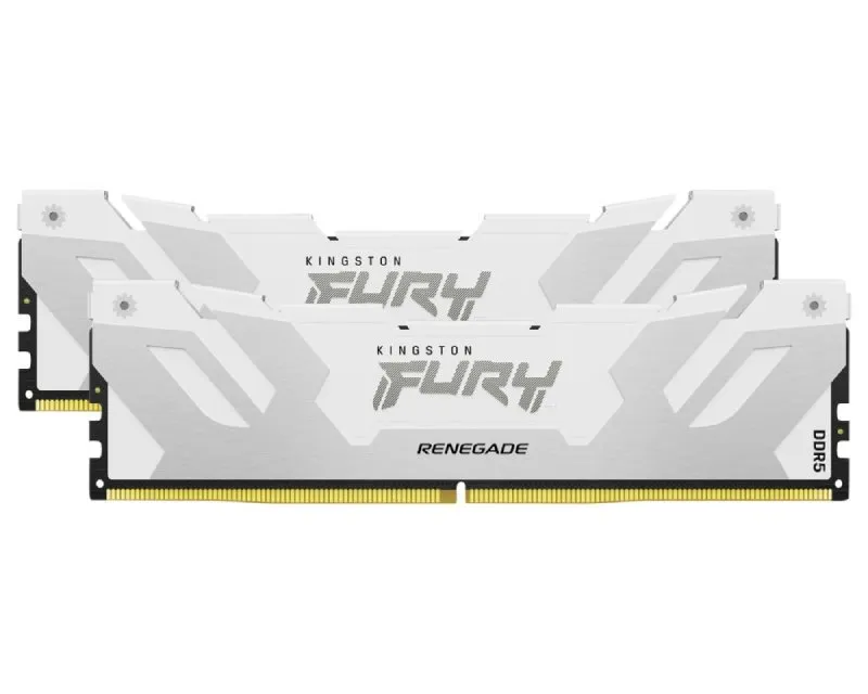 CUDIMM DDR5 48GB (2x24GB kit) 8400MT/s KF584CU40RWK2-48 FURY Renegade White XMP