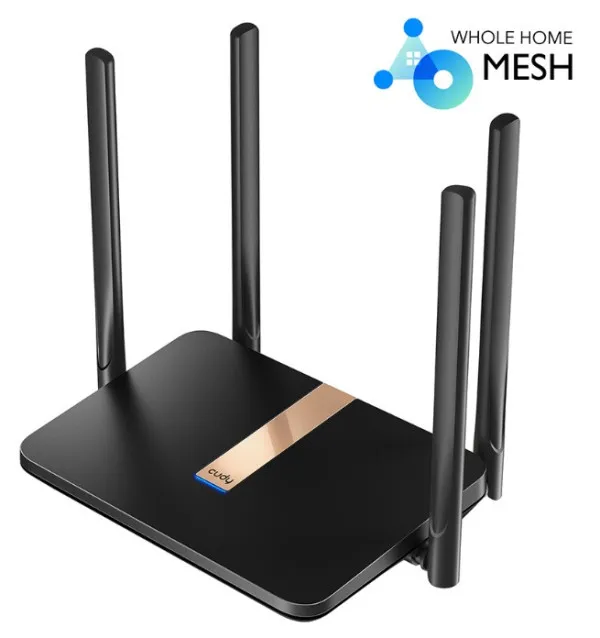 Cudy LT500D 4G LTE AC1200 Dual Band MESH Wi-Fi Router CPE 4+5Ghz 1W/4L 10/100 4x Antena detachable
