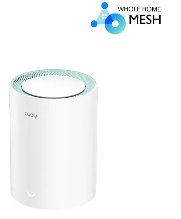 Cudy M1300 1-pack AC1200 Dual Band 2.4Ghz+5Ghz WiFi MESH GiGABIT 4x Antena 16MB/128DDR 16/128mb