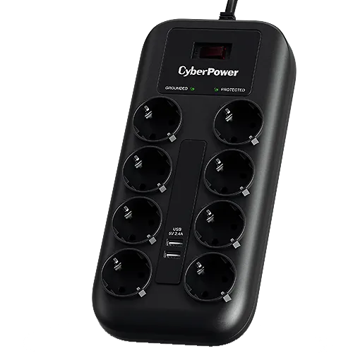 CYBERPOWER osmostruki naponski produžni kabl 1.8m P0820SUF0-DE