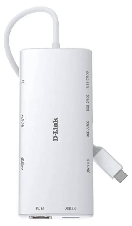 D-link 10-in-1 USB-C Docking Station DUP-A01