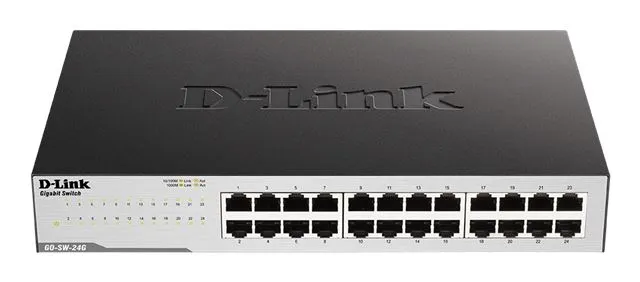 D-Link Switch 24-Port Gigabit Easy Desktop GO-SW-24G/E