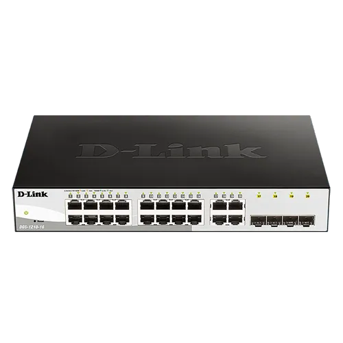 D-LINK Switch DGS-1210-16  Upravljivi 20 RJ-45 portova 16K 40Gbps