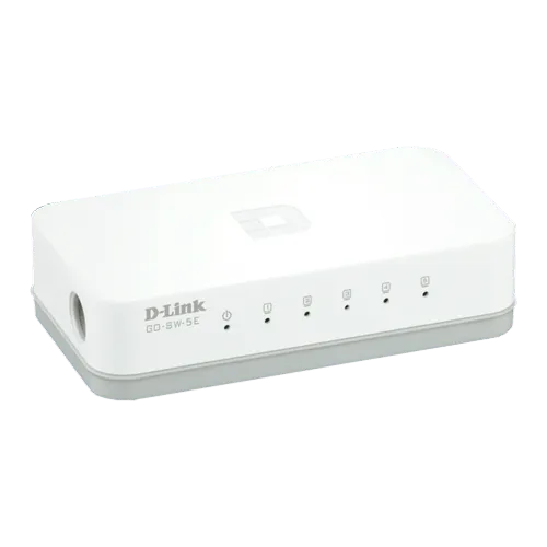 D-LINK Switch GO-SW-5E  Neupravljivi 5 RJ-45 portova 2K 1Gbps