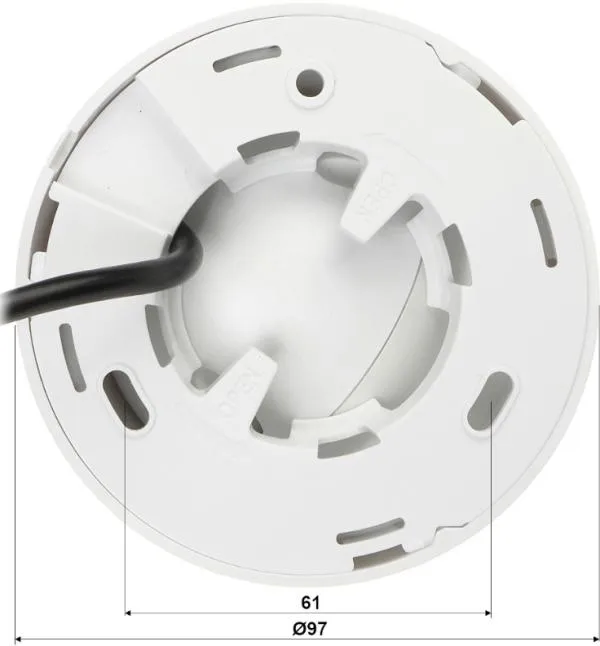 Dahua HAC-HDW1200TMQ-A-0280B-S5 HDCVI 2Mpix 2.8mm FULL HD eyeball kamera