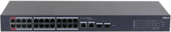 Dahua switch DCS4226-24ET-375 CLOUD UPRAVLJIVI LAYER 2 POE 26-PORTNI SA 2 RJ45 UPLINK-A I 2 SFP
