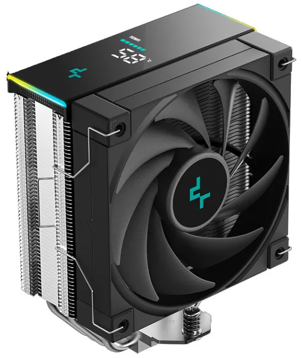 DeepCool AK400 DIGITAL SE 4xHeat Pipe Real-Time CPU Screen 1x120mm 1850 rpm 6899 CFM Intel/AMD