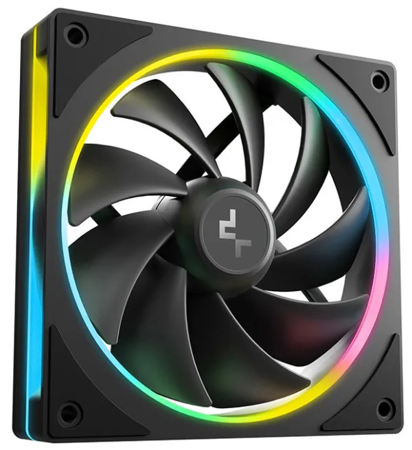 DeepCool FL12 SE 3in1 120x120x25mm ventilator RGB LED hydro bearing 1900rpm 50CFM 28dBa