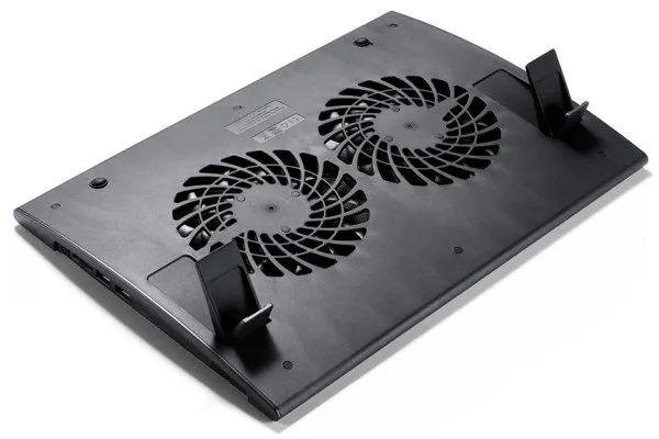 DeepCool WINDPALFS Hladnjak za laptop 156/17 2xUSB 2x140mm.Fan 700~1200rpm 115CFM 21DB. (postolje)