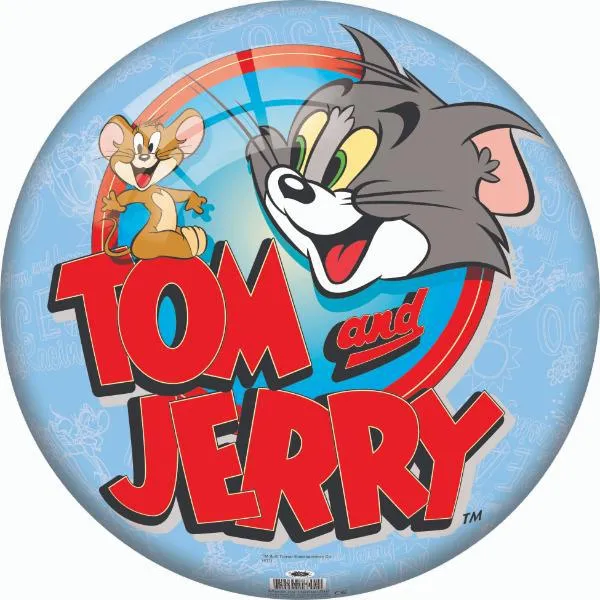 DEMA STIL LOPTA TOM&JERRY PLAVA 23CM