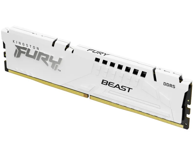 DIMM DDR5 16GB 6800MT/s KF568C34BW-16 FURY Beast White XMP