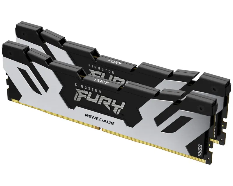 DIMM DDR5 32GB (2x16GB kit) 7600MT/s KF576C38RSK2-32 FURY Renegade Silver/Black XMP