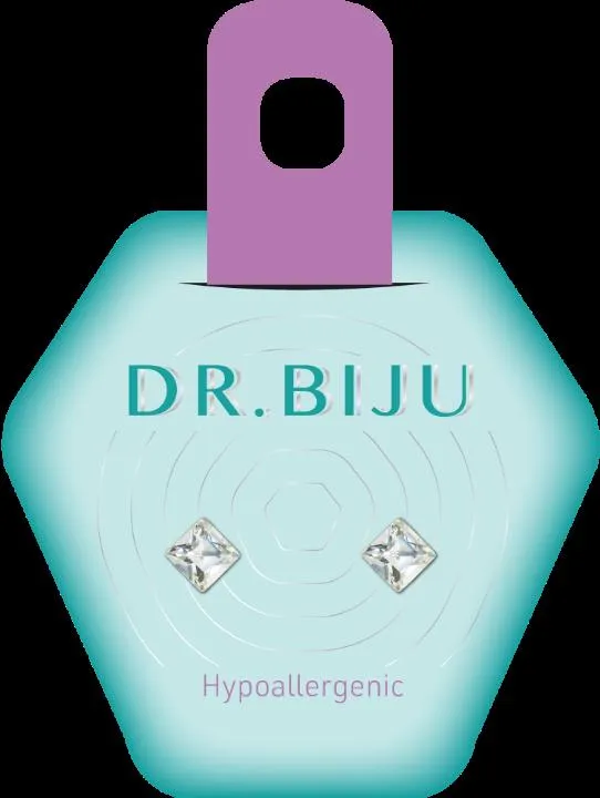 DR.BIJU MINĐUŠE 6.0MM PROVIDNE KVADRAT DSQ60C001