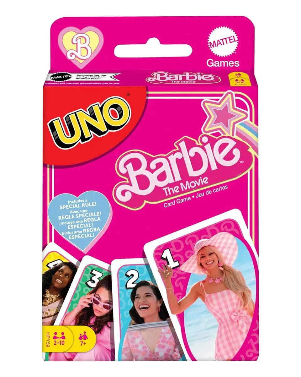 Društvena Igra Mattel Uno - Barbie - Card Game