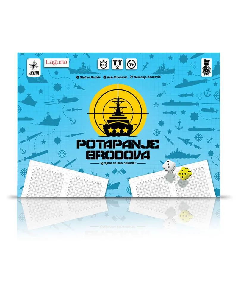 Društvena Igra Potapanje Brodova