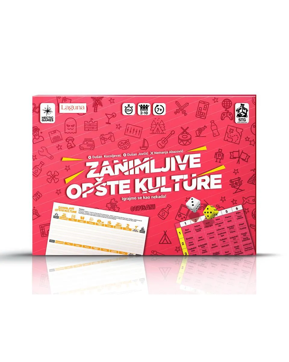 Društvena Igra Zanimljive Opšte Kulture