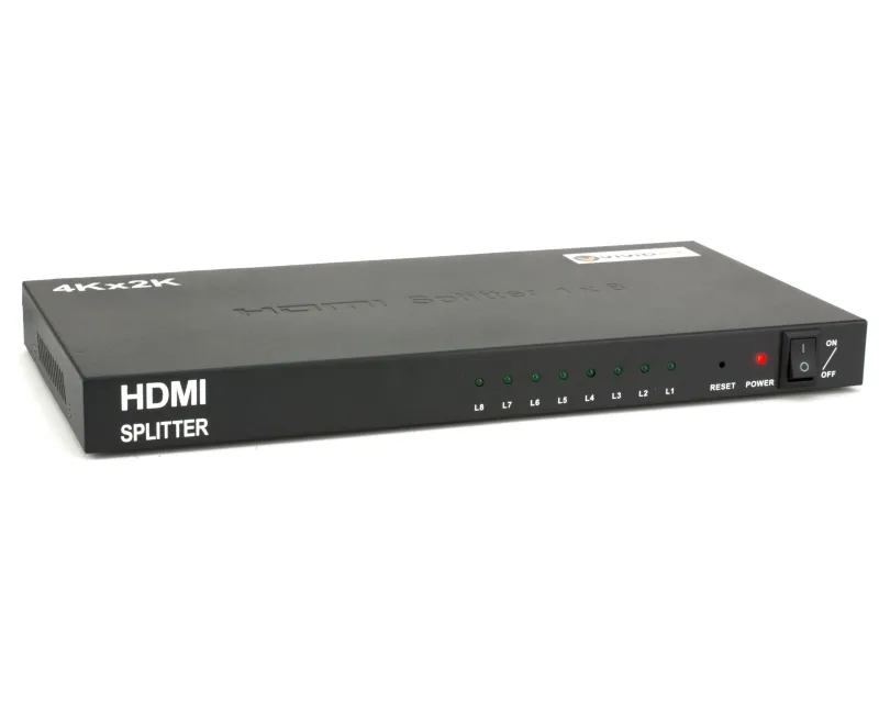 E-GREEN 1.4 HDMI SPLITER 1X IN - 8X OUT 1080P ACTIV