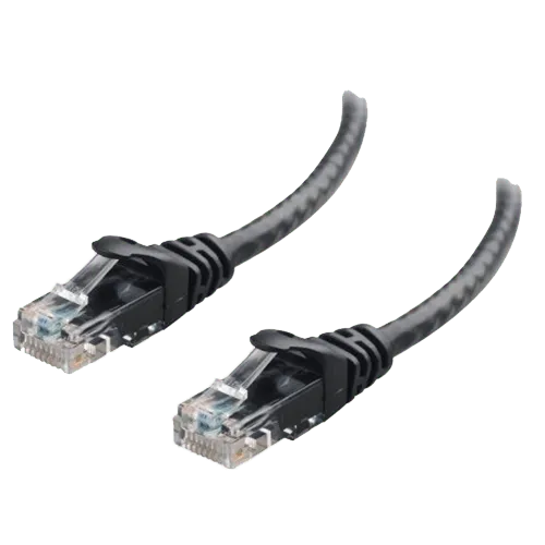 E-GREEN LAN (RJ45) kabl UTP CAT.6 10m (Crni)  Mrežni kabl CAT.6 RJ45 muški RJ45 muški