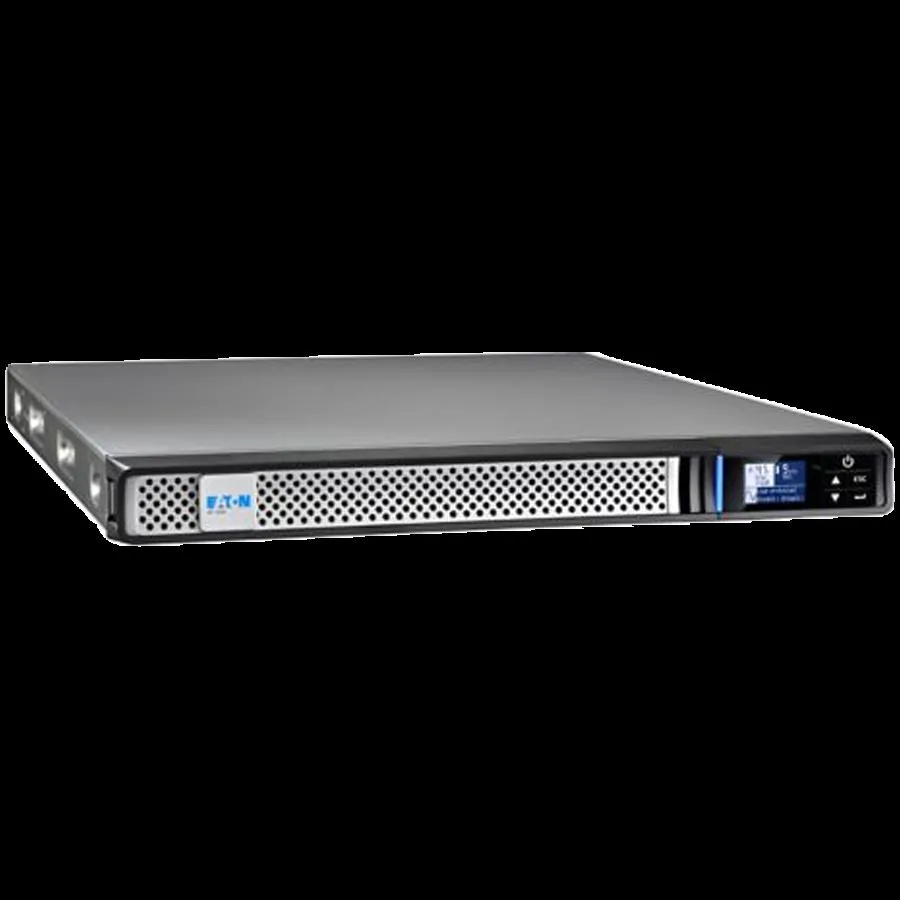 Eaton UPS 5P1550i Gen2 Line interactive Rack 1U 1550VA/1350WInput C14 Outputs 6 x C13 USB port Serial port Rail kit 2 x IEC-IEC cables Network card slot Warranty 3yr on electrenoci 2yr on battery