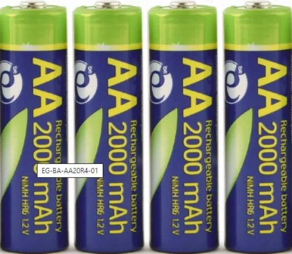 EG-BA-AA20R4-01 ENERGENIE 2000mAh AA PAK4 CK ready-to-use PUNJIVE NiM baterije (rec