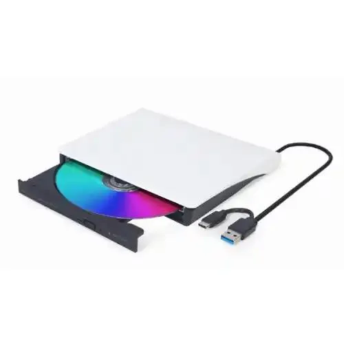 Eksterna optika DVD-USB-03-BW Gembird USB/Tip C crno bela