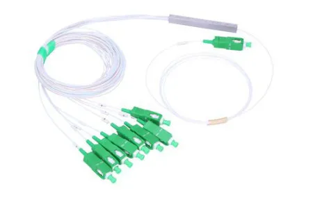 Extralink 1:8 PLC splitter SC/APC 900um 1.5m ( 3985 )