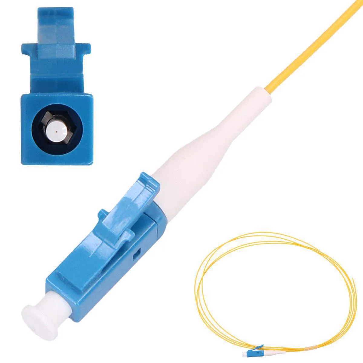 Extralink Pigtail LC/UPC SM 900UM G.6571A 2.0m  PVC