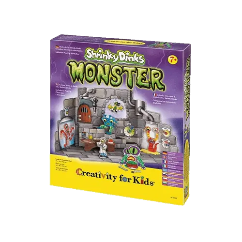 FABER CASTELL shrinky dinks monster - 180855  Univerzalno 7+ godina